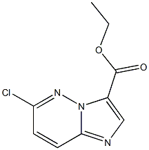 ethyl 6-chloroimidazo[1,2-b]pyridazine-3-carboxylate Struktur