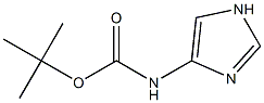 tert-butyl 1H-imidazol-4-ylcarbamate Struktur