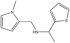 [(1-methyl-1H-pyrrol-2-yl)methyl][1-(thiophen-2-yl)ethyl]amine Struktur