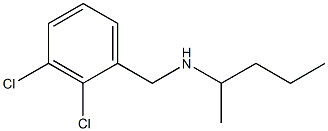 [(2,3-dichlorophenyl)methyl](pentan-2-yl)amine Struktur