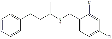 [(2,4-dichlorophenyl)methyl](4-phenylbutan-2-yl)amine Struktur