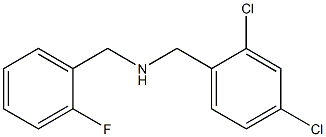 [(2,4-dichlorophenyl)methyl][(2-fluorophenyl)methyl]amine Struktur