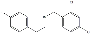 [(2,4-dichlorophenyl)methyl][2-(4-fluorophenyl)ethyl]amine Struktur