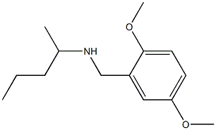 [(2,5-dimethoxyphenyl)methyl](pentan-2-yl)amine Struktur