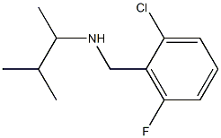 [(2-chloro-6-fluorophenyl)methyl](3-methylbutan-2-yl)amine Struktur