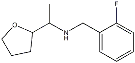 [(2-fluorophenyl)methyl][1-(oxolan-2-yl)ethyl]amine Struktur