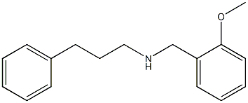 [(2-methoxyphenyl)methyl](3-phenylpropyl)amine Struktur