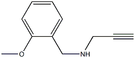 [(2-methoxyphenyl)methyl](prop-2-yn-1-yl)amine Struktur