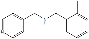 [(2-methylphenyl)methyl](pyridin-4-ylmethyl)amine Struktur