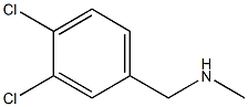 [(3,4-dichlorophenyl)methyl](methyl)amine Struktur