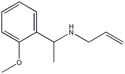 [1-(2-methoxyphenyl)ethyl](prop-2-en-1-yl)amine Struktur