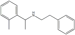 [1-(2-methylphenyl)ethyl](2-phenylethyl)amine Struktur