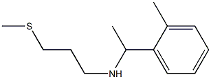 [1-(2-methylphenyl)ethyl][3-(methylsulfanyl)propyl]amine Struktur