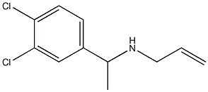 [1-(3,4-dichlorophenyl)ethyl](prop-2-en-1-yl)amine Struktur