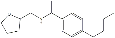 [1-(4-butylphenyl)ethyl](oxolan-2-ylmethyl)amine Struktur