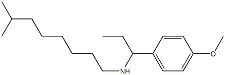 [1-(4-methoxyphenyl)propyl](7-methyloctyl)amine Struktur