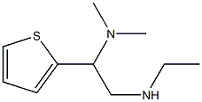 [2-(dimethylamino)-2-(thiophen-2-yl)ethyl](ethyl)amine Struktur