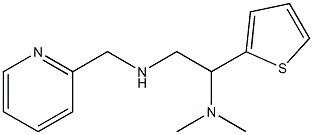 [2-(dimethylamino)-2-(thiophen-2-yl)ethyl](pyridin-2-ylmethyl)amine Struktur