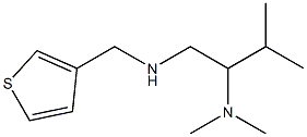 [2-(dimethylamino)-3-methylbutyl](thiophen-3-ylmethyl)amine Struktur