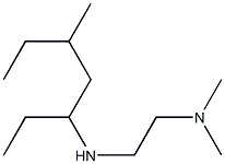 [2-(dimethylamino)ethyl](5-methylheptan-3-yl)amine Struktur