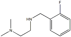 [2-(dimethylamino)ethyl][(2-fluorophenyl)methyl]amine Struktur