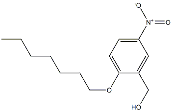 [2-(heptyloxy)-5-nitrophenyl]methanol Struktur