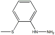 [2-(methylsulfanyl)phenyl]hydrazine Struktur