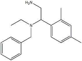 [2-amino-1-(2,4-dimethylphenyl)ethyl](benzyl)ethylamine Struktur