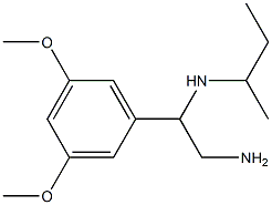 [2-amino-1-(3,5-dimethoxyphenyl)ethyl](methyl)propan-2-ylamine Struktur