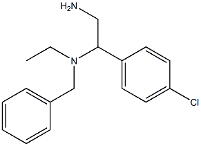 [2-amino-1-(4-chlorophenyl)ethyl](benzyl)ethylamine Struktur