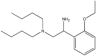 [2-amino-2-(2-ethoxyphenyl)ethyl]dibutylamine Struktur