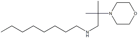 [2-methyl-2-(morpholin-4-yl)propyl](octyl)amine Struktur