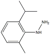 [2-methyl-6-(propan-2-yl)phenyl]hydrazine Struktur