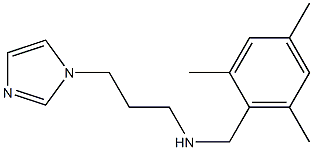 [3-(1H-imidazol-1-yl)propyl][(2,4,6-trimethylphenyl)methyl]amine Struktur