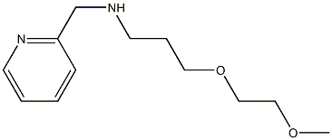 [3-(2-methoxyethoxy)propyl](pyridin-2-ylmethyl)amine Struktur