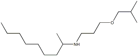 [3-(2-methylpropoxy)propyl](nonan-2-yl)amine Struktur