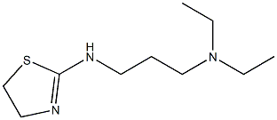 [3-(4,5-dihydro-1,3-thiazol-2-ylamino)propyl]diethylamine Struktur