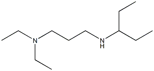 [3-(diethylamino)propyl](pentan-3-yl)amine Struktur