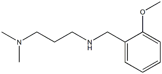 [3-(dimethylamino)propyl][(2-methoxyphenyl)methyl]amine Struktur