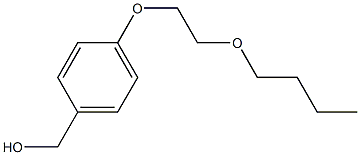 [4-(2-butoxyethoxy)phenyl]methanol Struktur