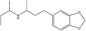 [4-(2H-1,3-benzodioxol-5-yl)butan-2-yl](butan-2-yl)amine Struktur