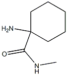 1-amino-N-methylcyclohexanecarboxamide Struktur