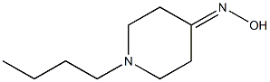 1-butylpiperidin-4-one oxime Struktur