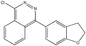 1-chloro-4-(2,3-dihydro-1-benzofuran-5-yl)phthalazine Struktur