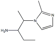 1-ethyl-2-(2-methyl-1H-imidazol-1-yl)propylamine Struktur