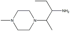 1-ethyl-2-(4-methylpiperazin-1-yl)propylamine Struktur