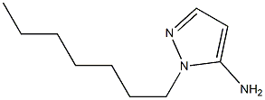 1-heptyl-1H-pyrazol-5-amine Struktur