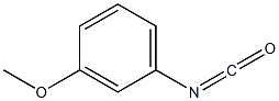 1-isocyanato-3-methoxybenzene Struktur