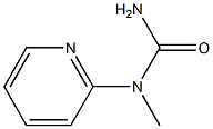 1-methyl-1-pyridin-2-ylurea Struktur