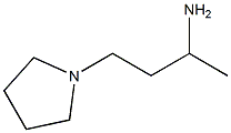 1-methyl-3-pyrrolidin-1-ylpropylamine Struktur